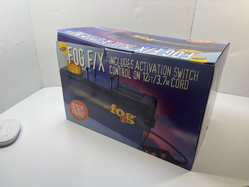 Fog Machine Lite F/X Fog Maker Machine Model 1741 with Wired Remote Control CIB