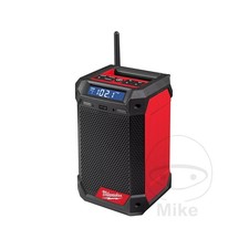 MILWAUKEE Radio para taller con batería recargable 12V M12 RCDAB+-0