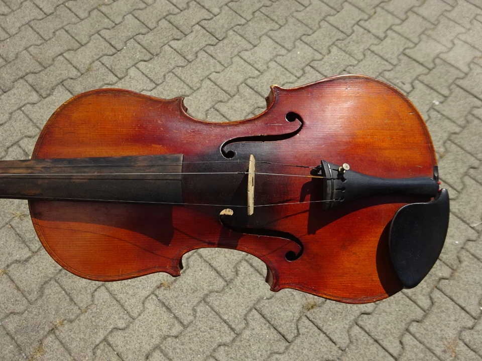 Geige Violine 59,5 cm Korpus ca. 35,8 cm - Bild 3 von 4