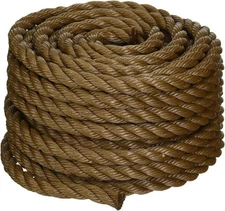 Strong Floating Rope - 1/2" Thick Polypropylene, 50 Feet for Camping & Pool Use