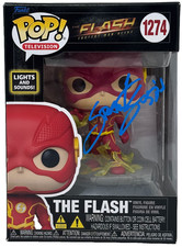Grant Gustin Signed Autograph The Flash Funko Pop 1274 DC Figure Beckett COA