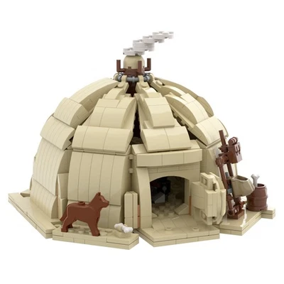 Mocs Bricks Sets Hut / Tent Interior TV Series Building Toys Set 771 Parts - Image 1 of 4