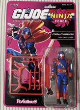 Super7 G.I. Joe Ninja Force Cobra Commander ReAction 2026 New Target Exl