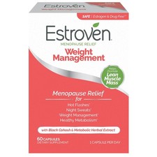 Weight Management Menopause Relief 60 Ct Estroven Clinically Proven Ingredients