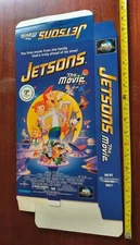 Vintage Jetsons Movie Promotional Store Display Oversized VHS Box 15”x8” 1990