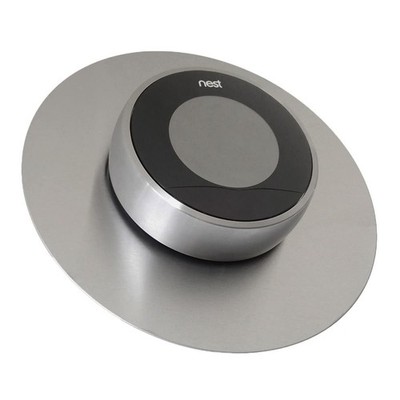 Performore Humble Abode Creations Nest Thermostat- 6'' Stainless Steel Wall Plate