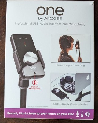 LikeNEW Apogee 1x2 24Bit 48kHz Portable USB Audio Interface DaW Aperture Midi