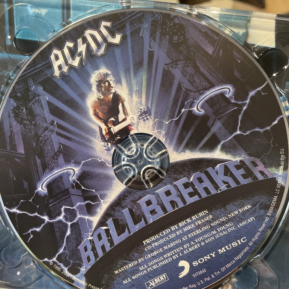 AC/DC - Ballbreaker - CD Album *Digipak* *Remastered* | eBay UK