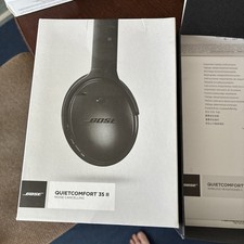 Bose QuietComfort 35 Series II Noise-Cancelling Headphones – Black – 789564-0010