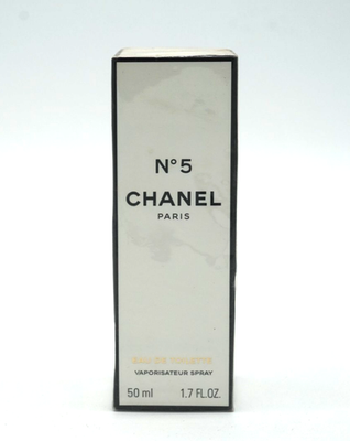 VINTAGE Chanel No. 5 Eau de Toilette 1.7oz / 50mL Spray NEW SEALED