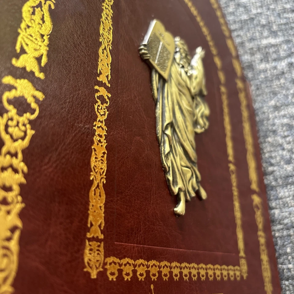 Torah: Holy Land Edition by Zvi Zachor God’s Gift Holy Moses Aleppo Hebrew - Image 3 of 4