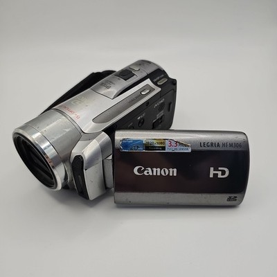 Videokamera Canon Legria HF M306 Silber Zustand Gut Getestet Kamera Video Bilder