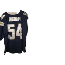 Nike Melvin Ingram #54 San Diego Chargers Blue Sewn Jersey Men