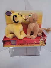 Disney The Lion King Magnetic Kissing Simba & Nala 7" Plush Set by Just Play