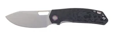 Divo Knives Growler XL Purple Flow Camo Carbon Fiber Belt Satin 154cm 9.26" BNiB