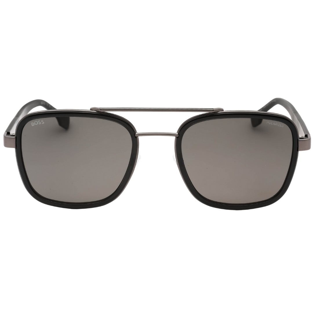 Hugo Boss Grey Polarized Lens Dark Ruthenium Grey Sunglasses 28490₽