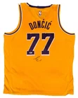 Luka Doncic Signed Autographed Los Angeles Lakers Jersey Basketball PSA/DNA