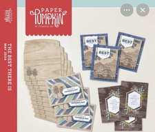 Stampin' Up Paper Pumpkin May 2024 Card Kit Father's Day  Best Wishes Theme