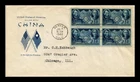Dr Jim Stamps Scott 906 5C Chinese Resistance Block House Of Farnam Fdc