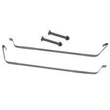 1964-67 GM A-Body FUEL GAS TANK STRAP STRAPS and MOUNTING HARDWARE 4pc