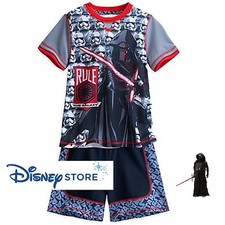 Disney Store Star Wars Kylo Ren The Force Awakens Short Pajamas Boys Size 4, 5/6