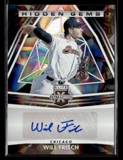 Will Frisch AUTO - 2022 Panini Elite Extra Edition Hidden Gems Signatures Cubs