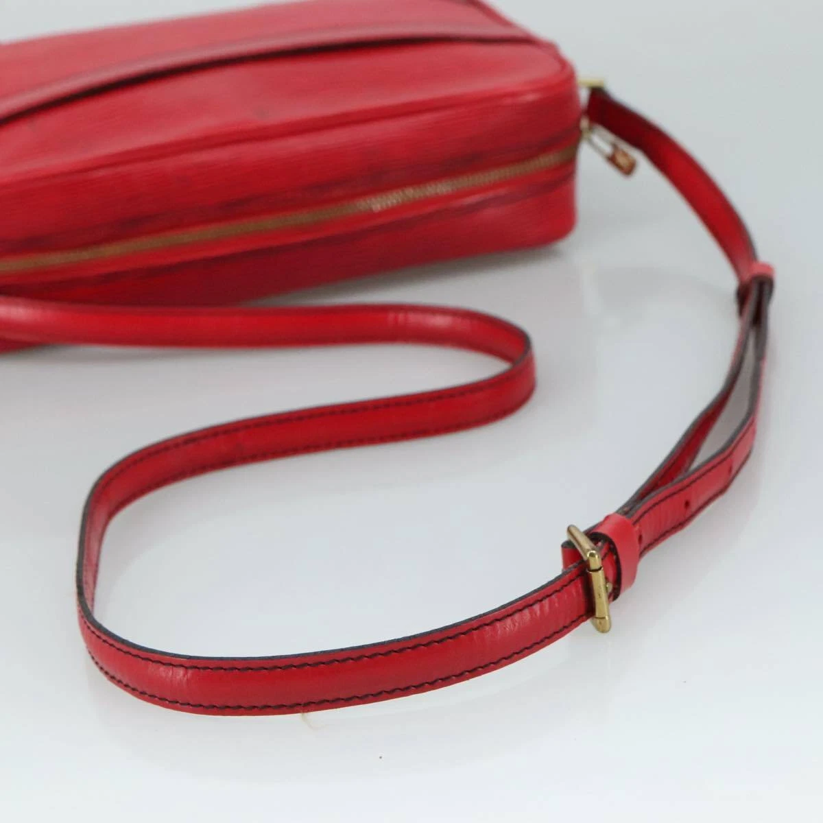 LOUIS VUITTON（LV） Borsa a tracolla Louis Vuitton Epi Trocadero 27 rossa M52317 LV originale 110004