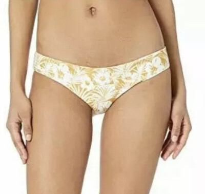 L*Space L5427 Seaside Escape Sandy Classic Bikini Bottoms Women's Size L