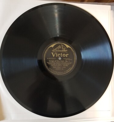 RCA Victor Record, Victor Mixed Chorus, Songs of the Past No. 1 and 2