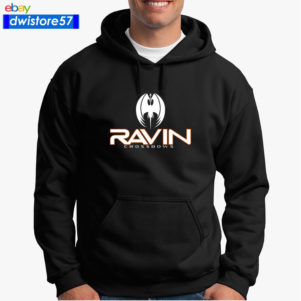 New Ravin Crossbow Hunting Logo Hoodies in Sizes S-5XL