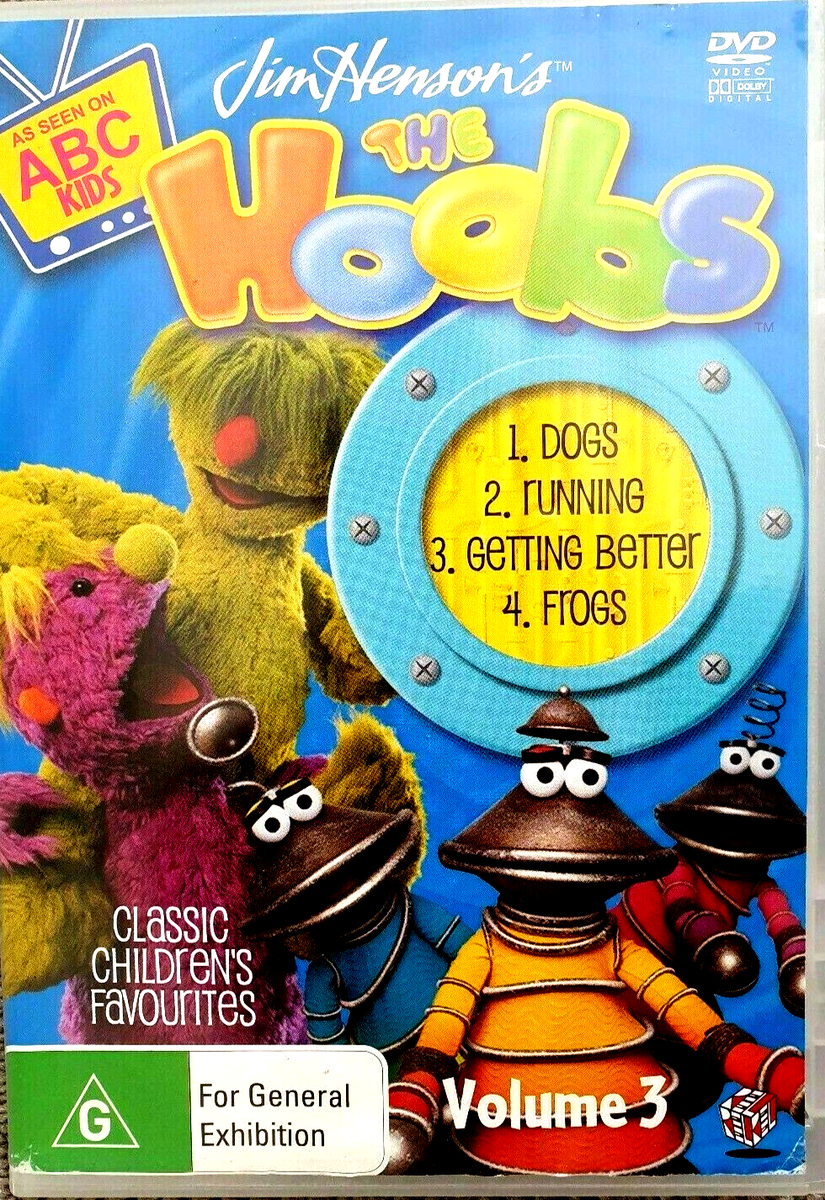 The Hoobs Volume 3 DVD RARE Childrens Jim Henson Region 4 The Hoobs Volume 3 DVD RARE Childrens Jim Henson Region 4