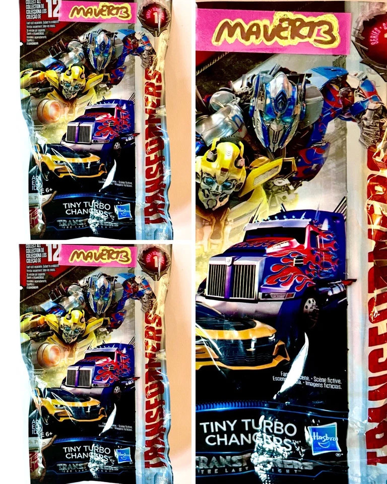 =Lot: 24 Blind Bags= TRANSFORMERS KREO Micro Tiny Turbo Changers Bumblebee Prime - Image 3 of 4
