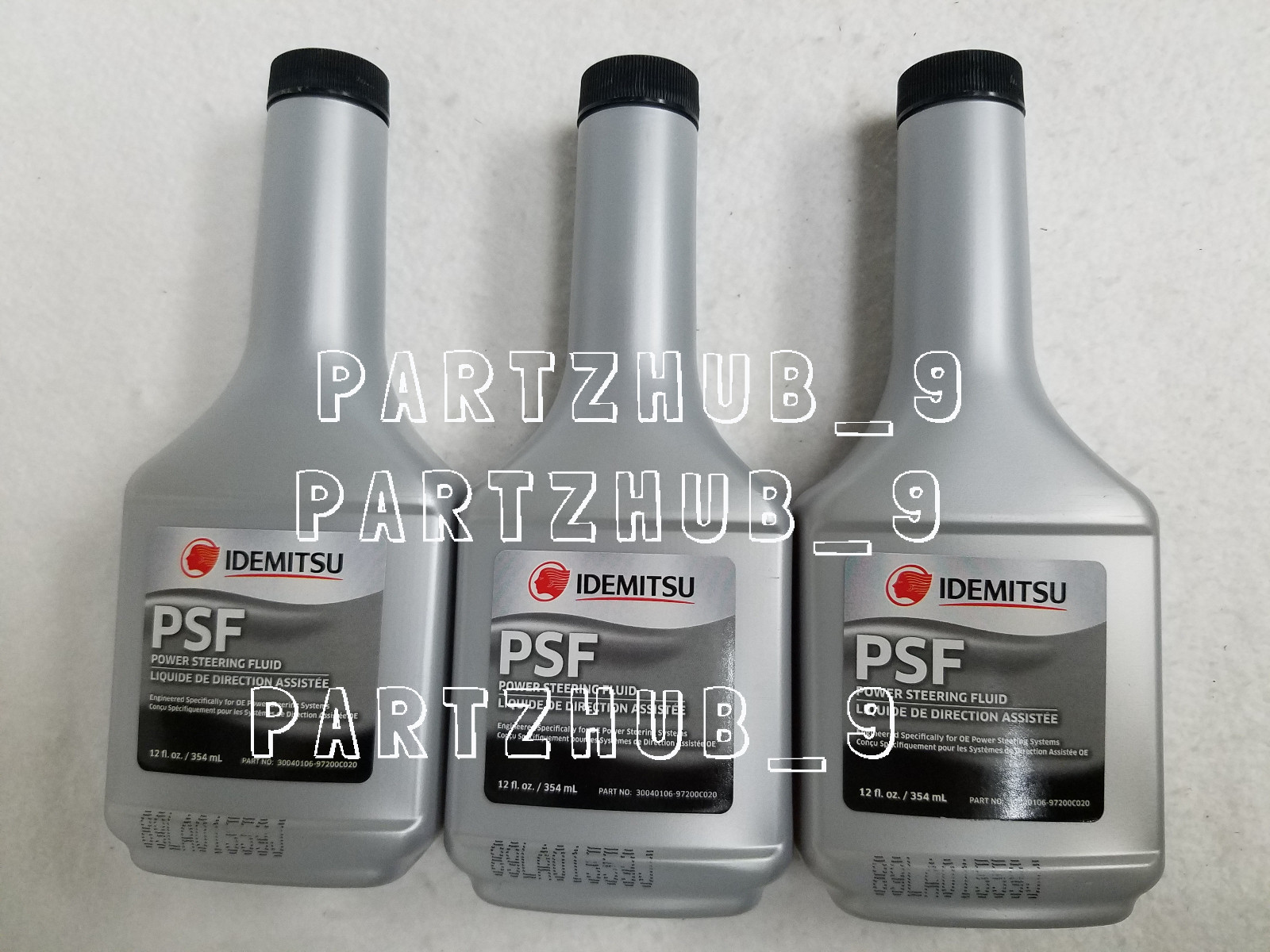 Idemitsu Power Steering Fluid for Toyota Lexus Scion Pack of 3