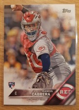 2016 TOPPS RAMON CABRERA ROOKIE #632 CINCINNATI REDS