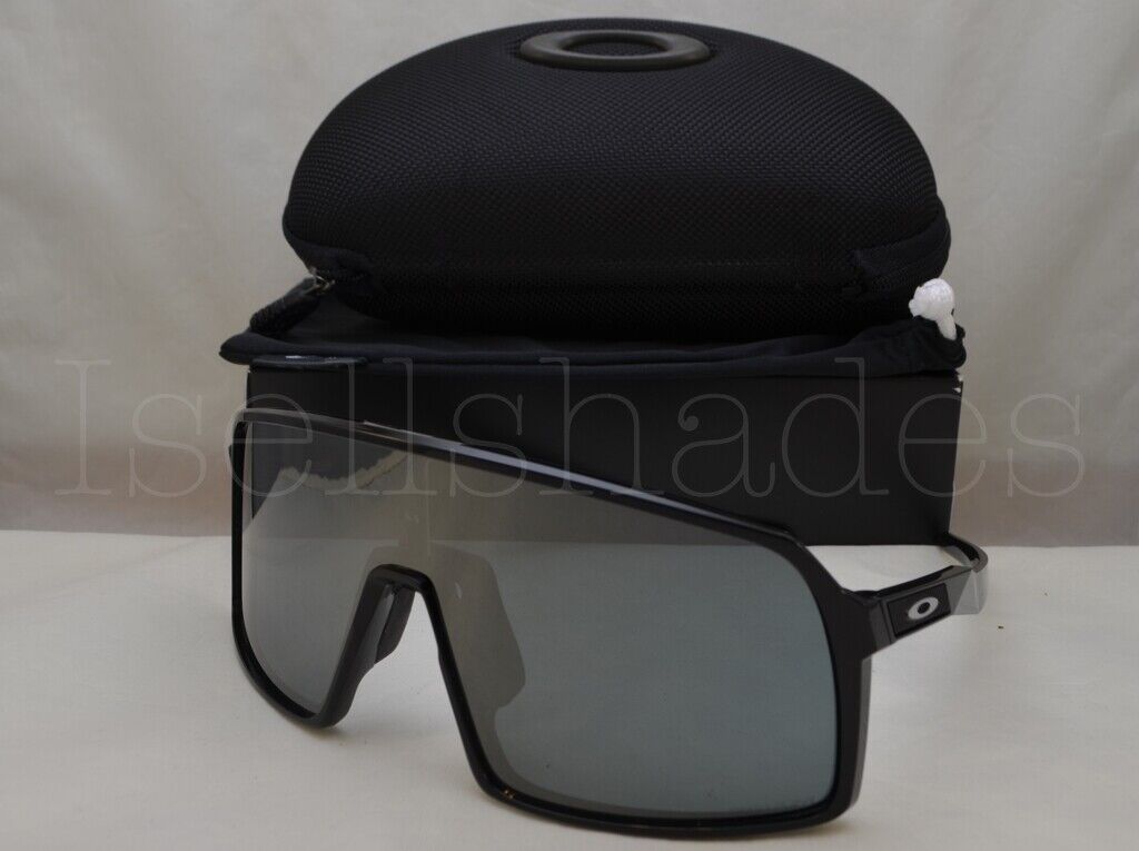 Sutro Prizm Black Lenses, Polished Black Frame Sunglasses