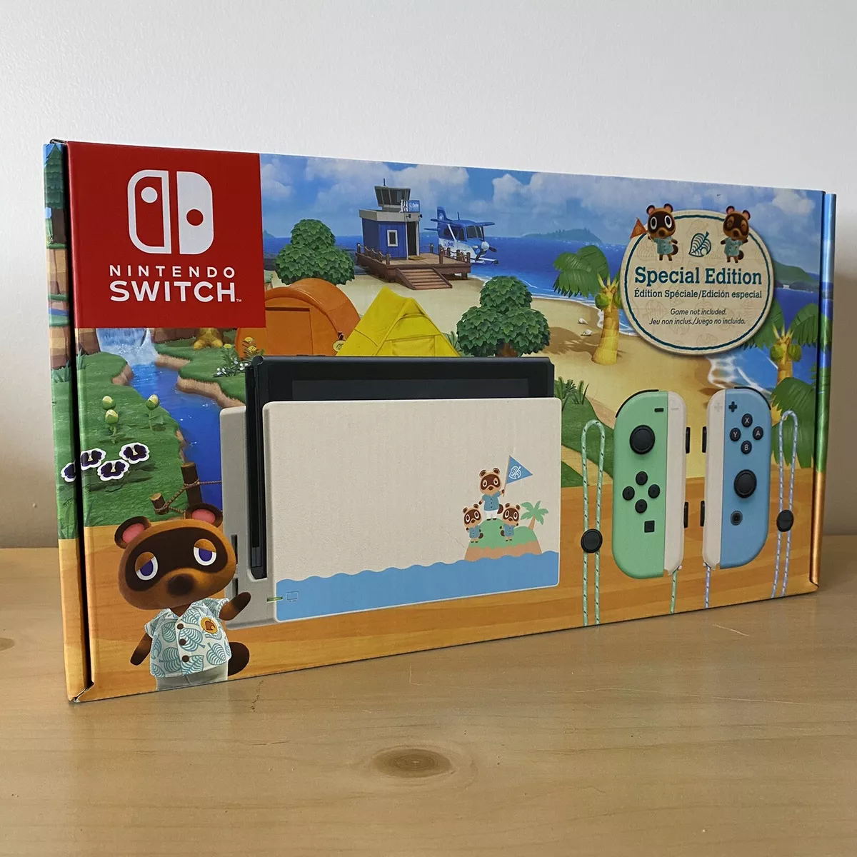 Animal crossing switch sale console special edition