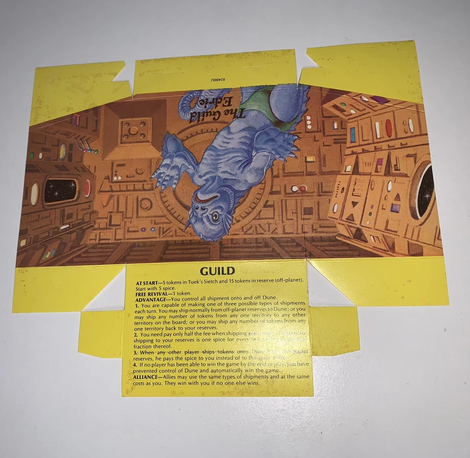 Dune Vtg 1979 Board Game Avalon Hill Guild Shield Only - Image 2 of 4