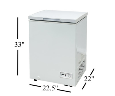 3.3 Cu. Ft. CSA Approved Single Door Chest Freezer | eBay