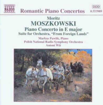 Piano Concerto in E Major by Moszkowski (CD, 1998)