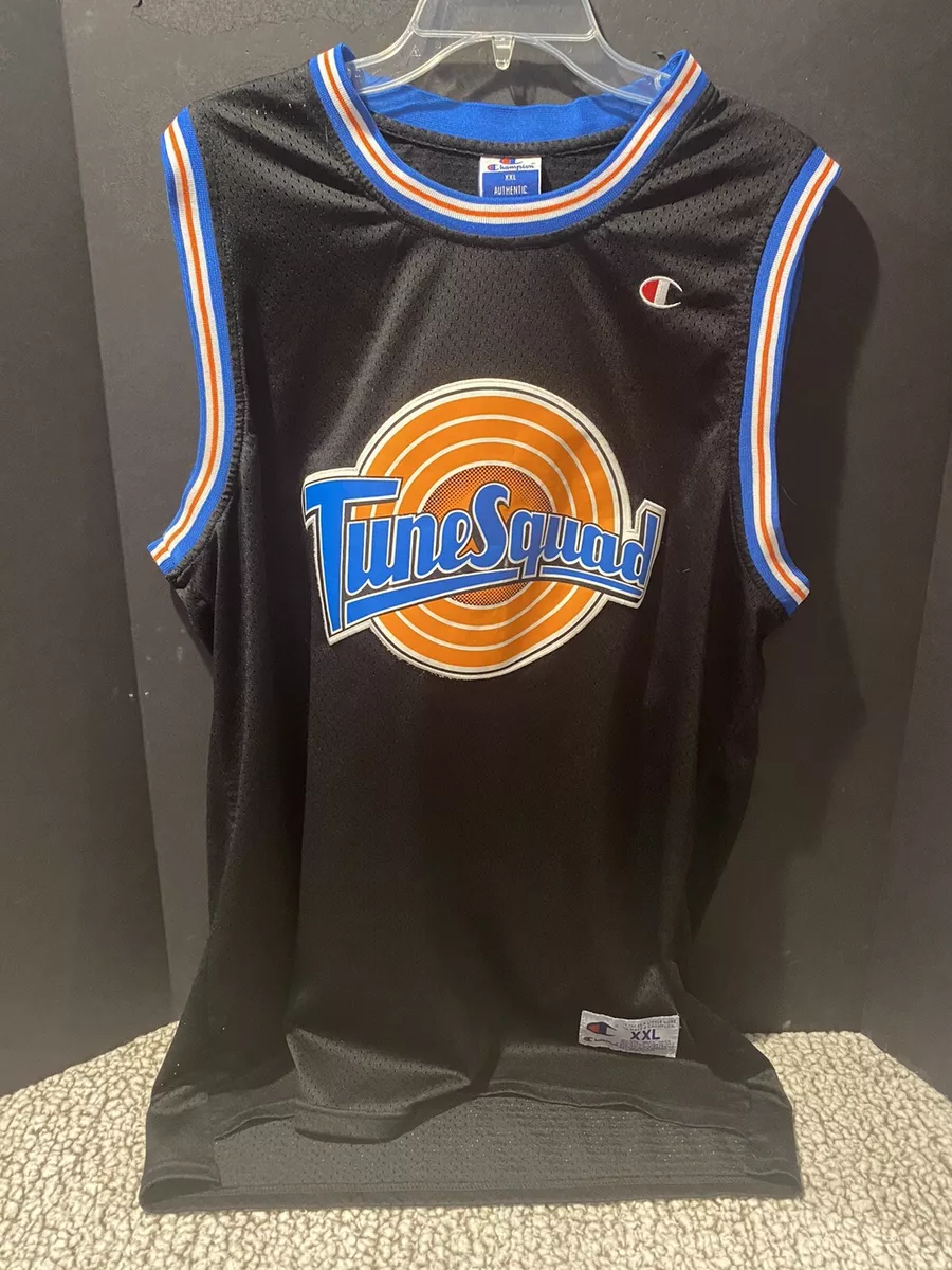 VINTAGE Space Jam Mens Jersey Small Black Tune Squad Jordan Basketball Korea