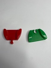 Brio wooden railway track x2 plastic ends. In great condition
