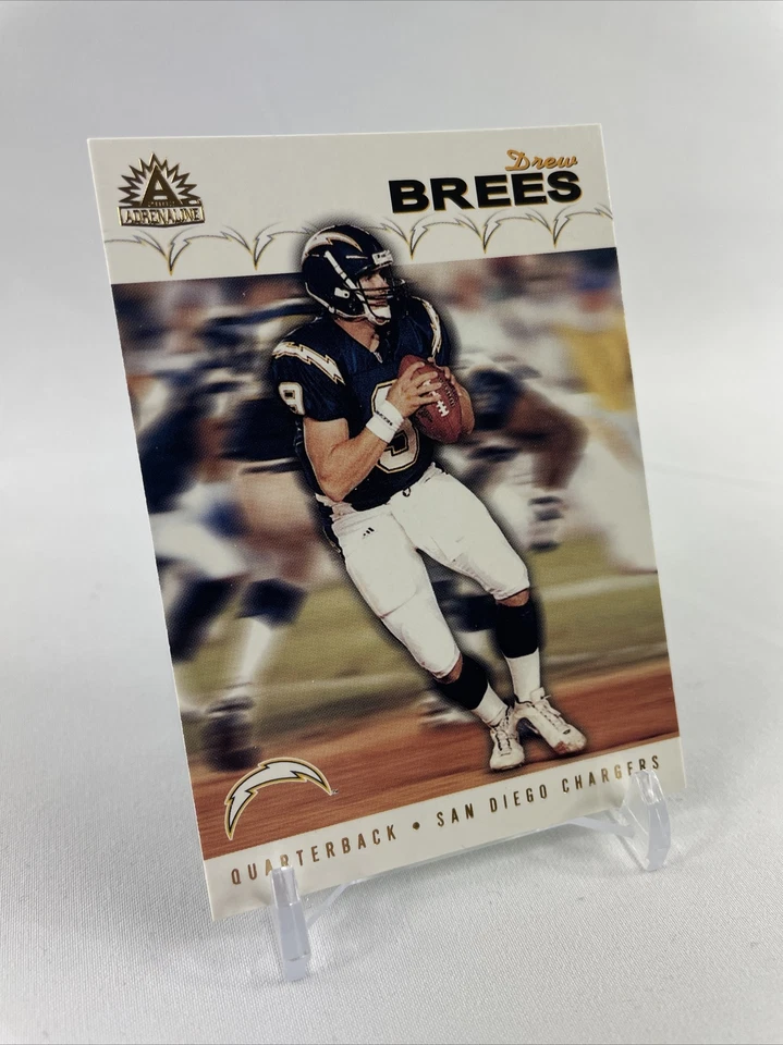 2002 Pacific Adrenaline ￼Drew Brees #235 Chargers/Saints - Image 3 of 4