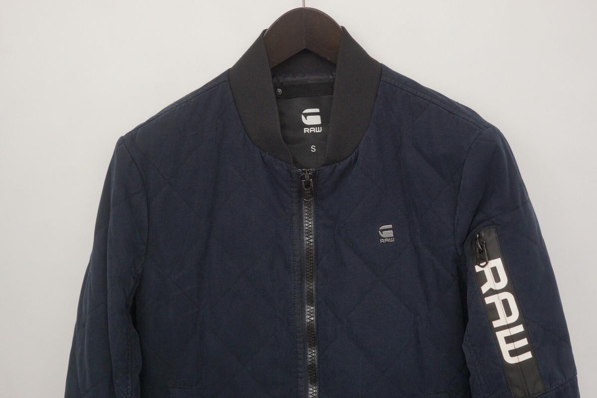 Men G-Star Jacket Breathable Batt Quilted Overshirt Casual S