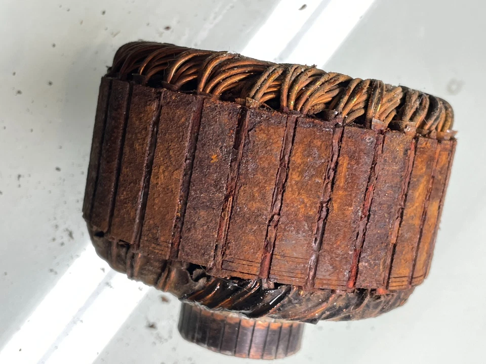 Yamaha AT2 AT1 125 1972 enduro rotor volante arranque generador armadura Foto 3 de 4