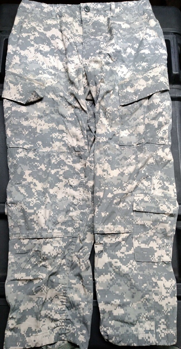 ACU Pants Army Issue Digital Camo, Used | eBay
