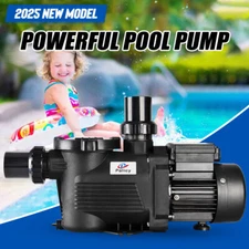 Self-Priming Pool Pump, 3HP, Ideal for In-Ground & Above-Ground Pools