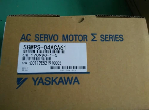 Yaskawa SGMPS-04ACA61 Servo Motor 1PC New Expedited Shipping SGMPS04ACA61 - Picture 1 of 4