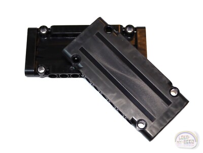 LEGO Mindstorms Black Technic, Panel Plate 1 x 5 x 11 # 64782  USED