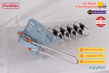 Outdoor Digital HDTV Amplified Antenna 5 TV Splitter 360 Rotor UHF VHF FM Pole