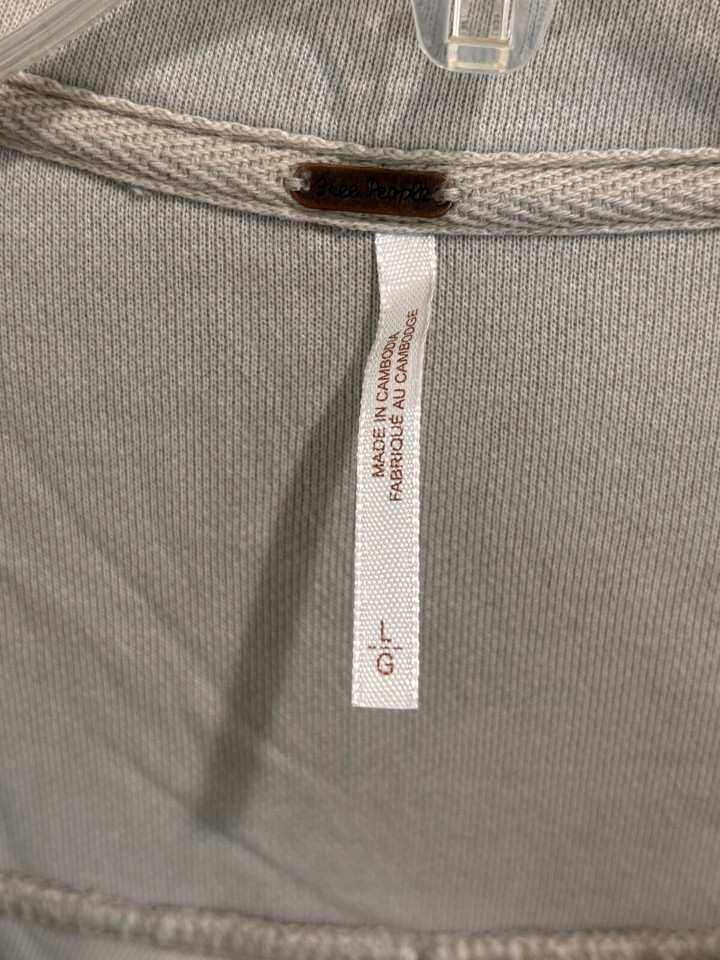 Free People button up jacket large eBay